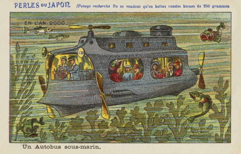 Unterwasserbus im Jahr 2000 von European School