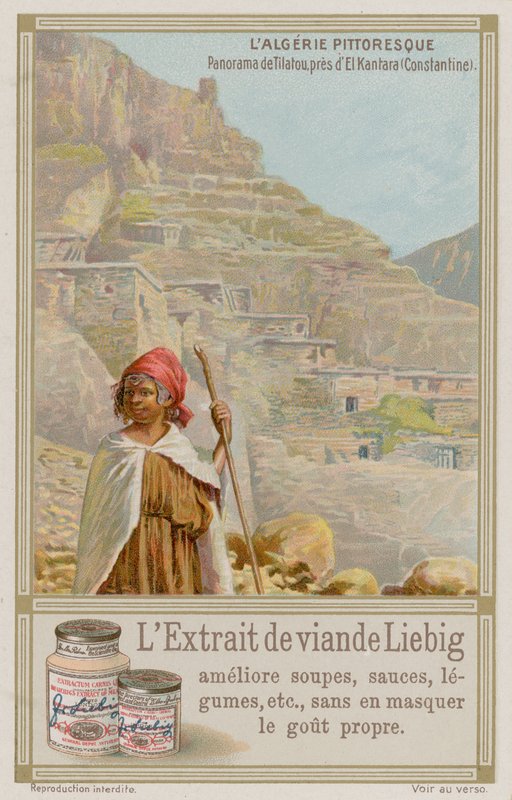 Blick auf Tilatou in der Nähe von El Kantara von European School