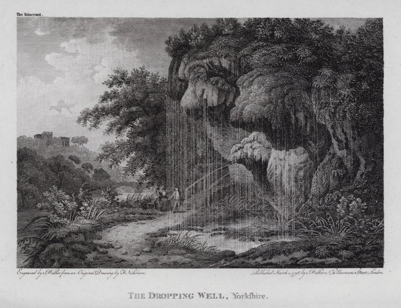 Der Tropfende Brunnen, Yorkshire von F. (after) Nicholson