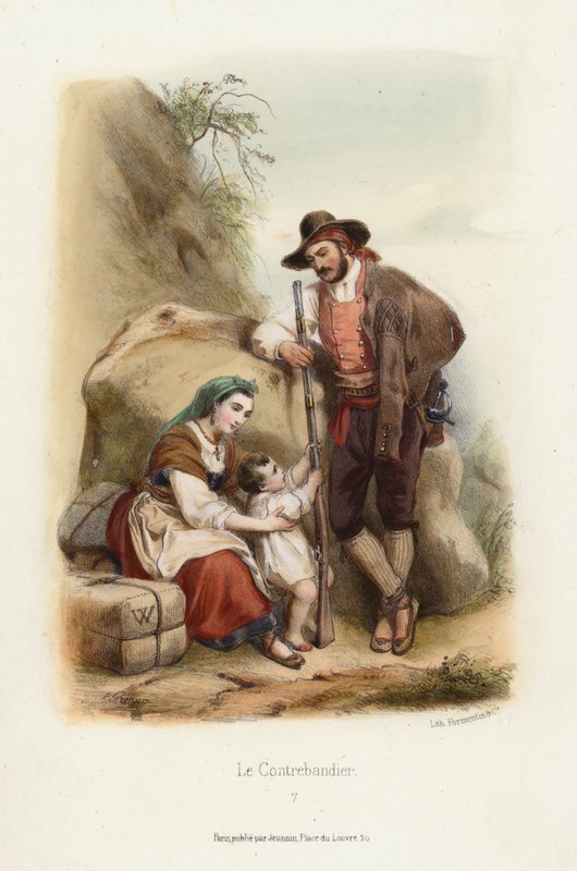 Le Contrebandier (Der Schmuggler) von F. Grenier