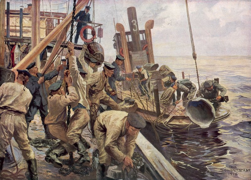 Minenleger von Felix Schwormstadt