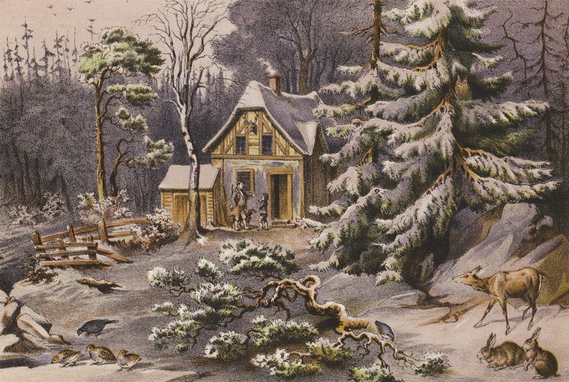 Dezember von Ferdinand Karl Klimsch