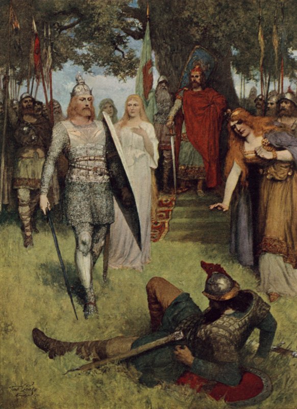 Er war gezwungen nachzugeben von Ferdinand Lecke