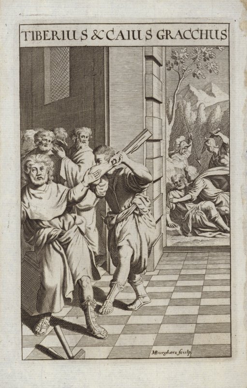 Tiberius und Caius Gracchus von Flemish School