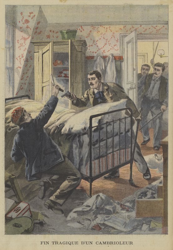 Tod eines Einbrechers von Fortune Louis Meaulle