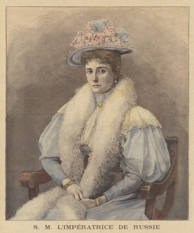 Zarin Alexandra von Russland von Fortune Louis Meaulle