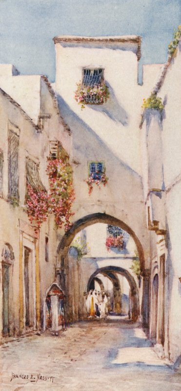 Rue Tourbet el Bey, Tunis von Frances Nesbitt