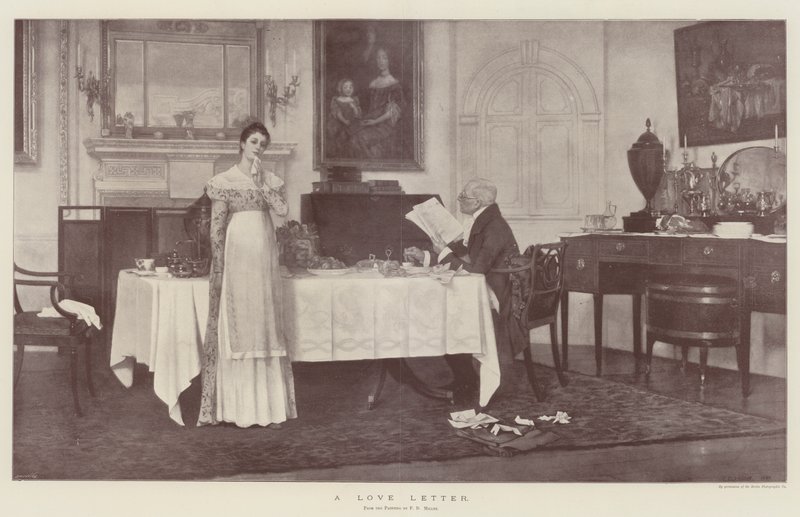 Ein Liebesbrief von Francis Davis Millet