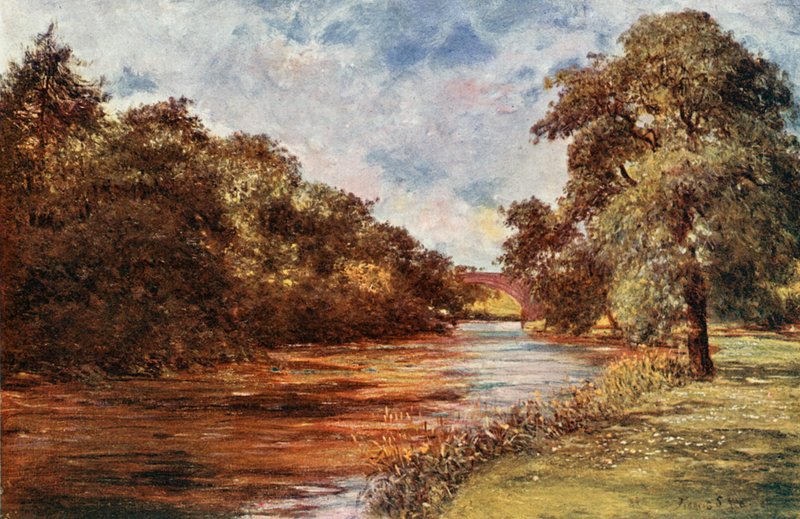 Fluss Doon, Schottland von Francis S. Walker
