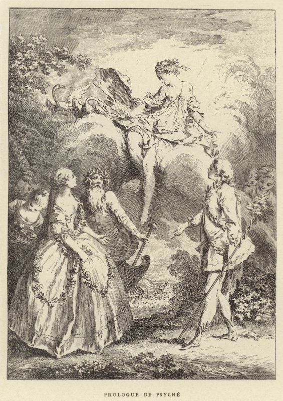 Prolog von Psyche von Francois (after) Boucher
