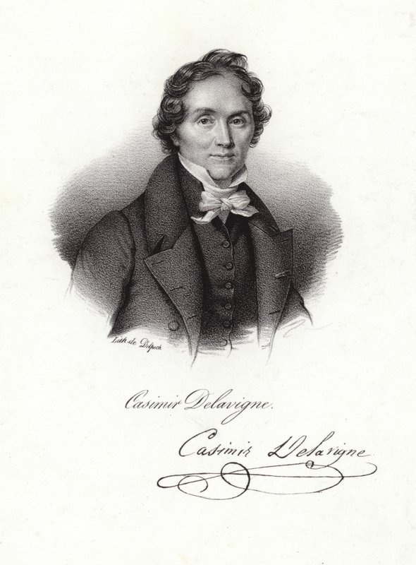 Casimir Delavigne von Francois Seraphin Delpech