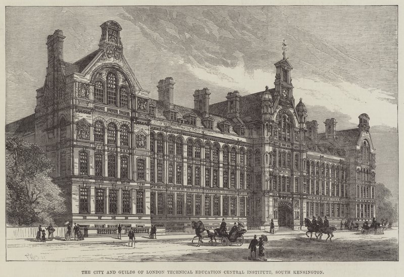 Das City and Guilds of London Technical Education Central Institute, South Kensington von Frank Watkins