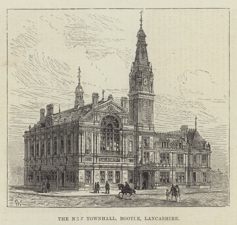 Das neue Rathaus, Bootle, Lancashire von Frank Watkins
