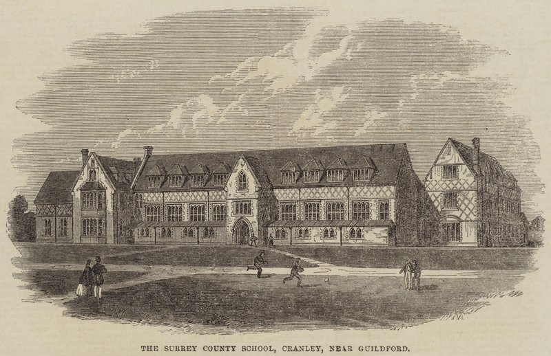 Die Surrey County School, Cranley, in der Nähe von Guildford von Frank Watkins