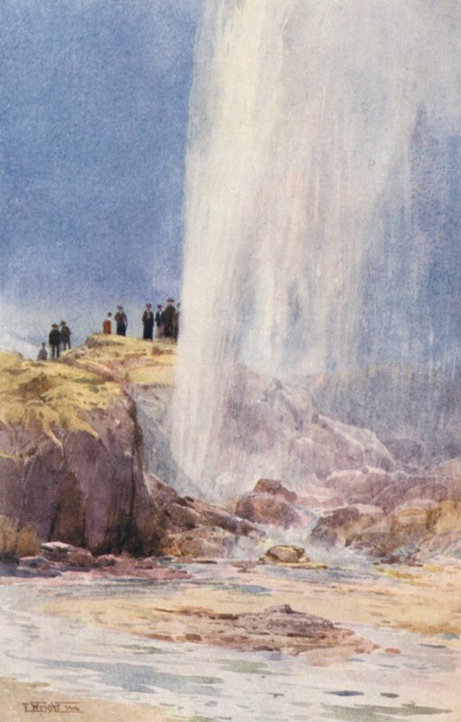 Neuseeland: Wairoa-Geysir von Frank H Wright
