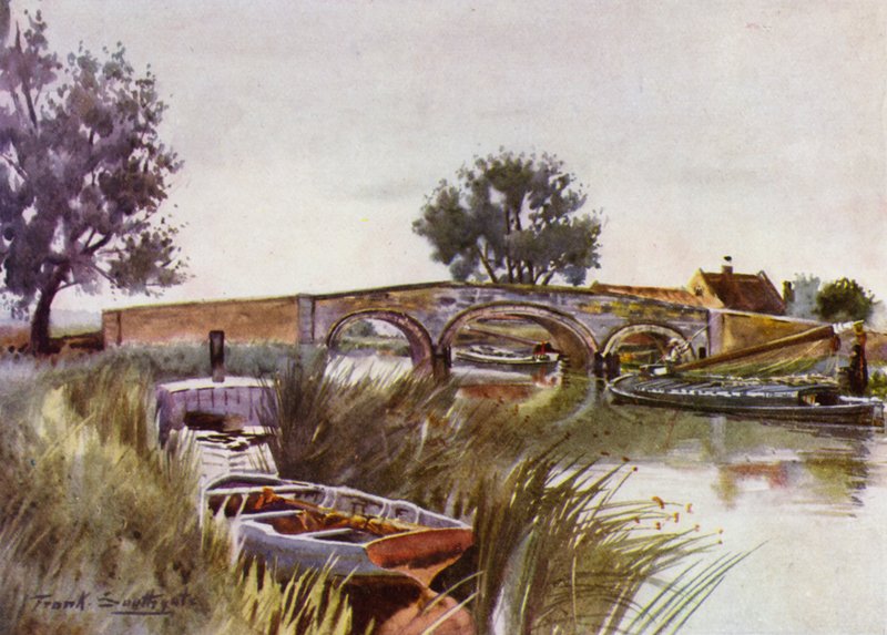 Norfolk Broads: Acle Bridge von Frank Southgate