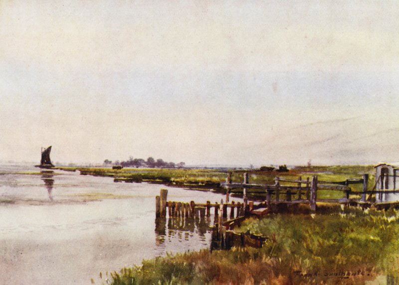 Norfolk Broads: Breydon Rond von Frank Southgate