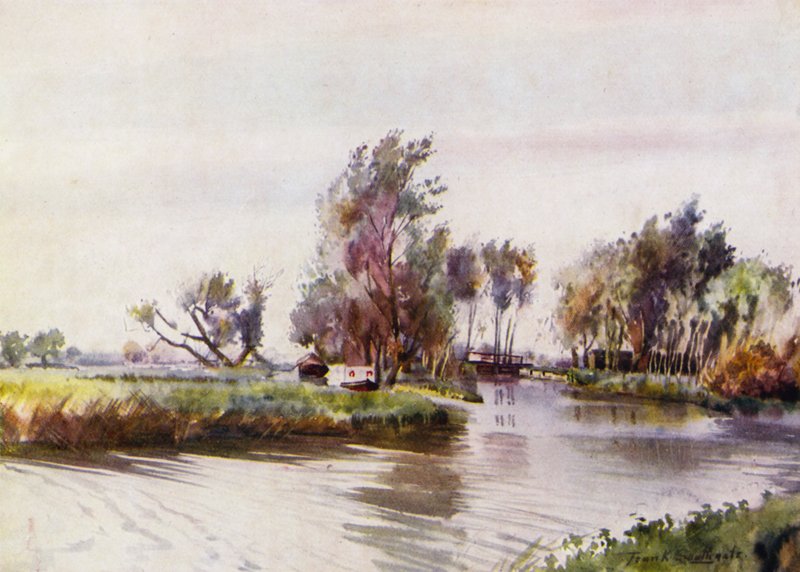 Norfolk Broads: Geldeston Lock von Frank Southgate