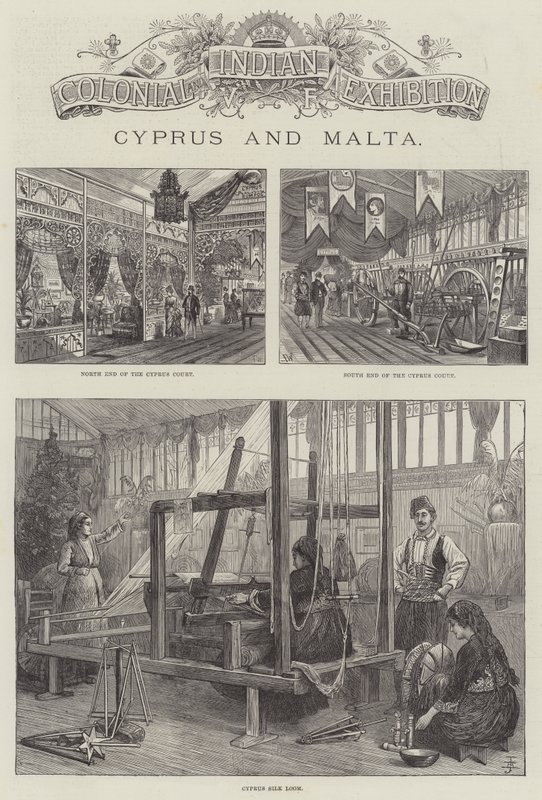 Kolonial- und Indische Ausstellung, Zypern und Malta von Frank Watkins