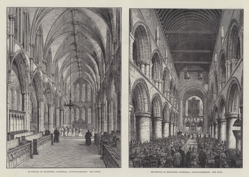 Kathedrale von Southwell von Frank Watkins