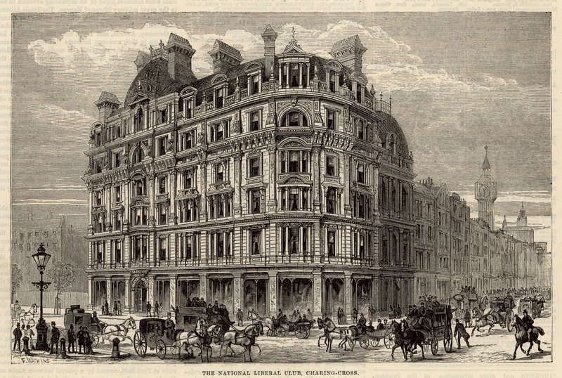 Der National Liberal Club, Charing Cross, London von Frank Watkins