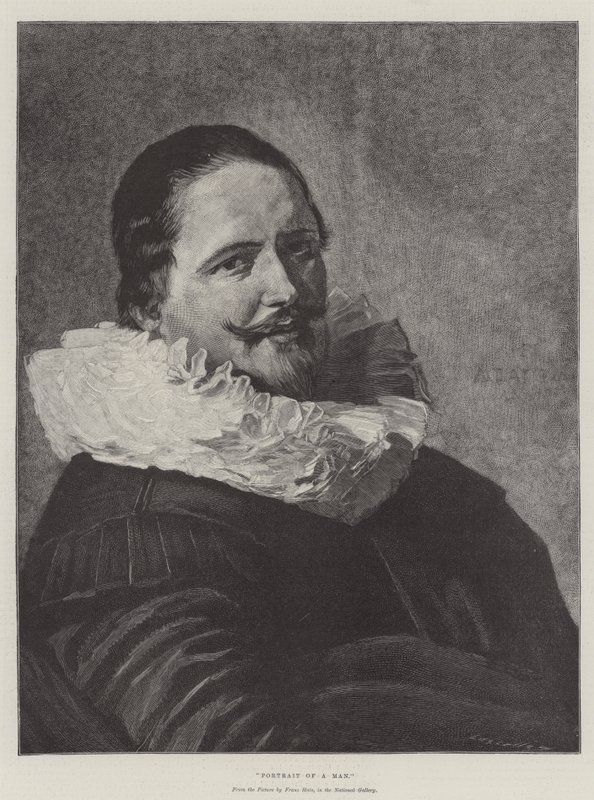 Porträt eines Mannes von Frans Hals