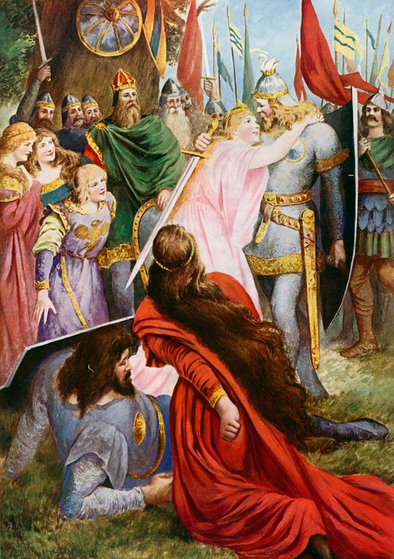 Lohengrin, Akt I Szene III von Fred Leeke