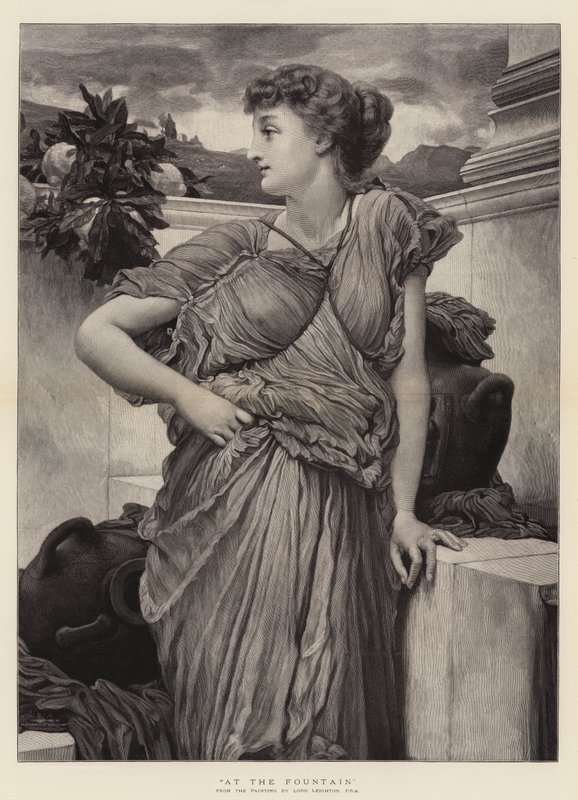 Am Brunnen von Frederic Leighton