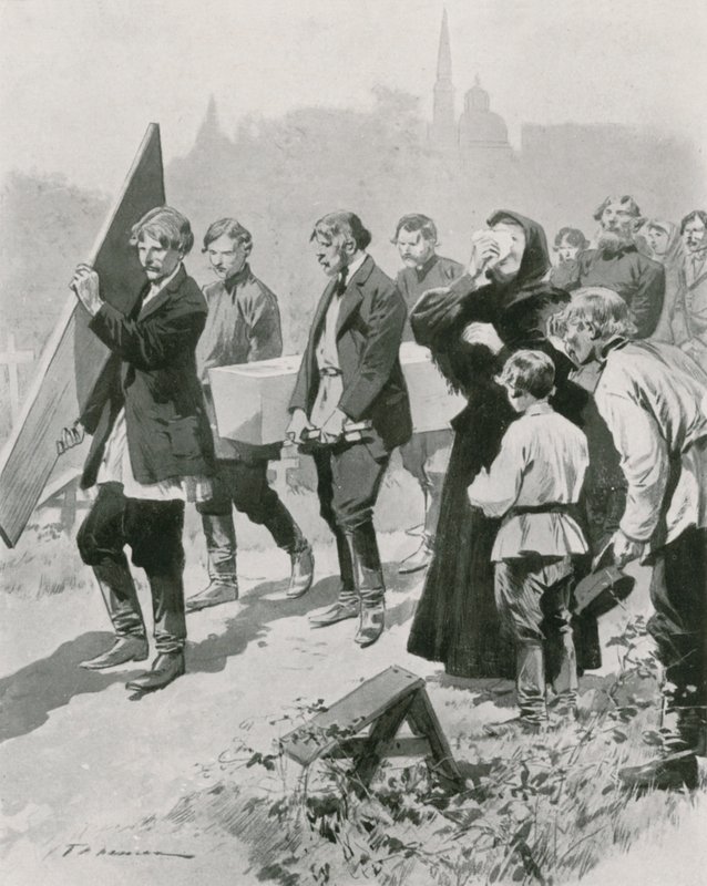 Eine bürgerliche Beerdigung von Frederic de Haenen