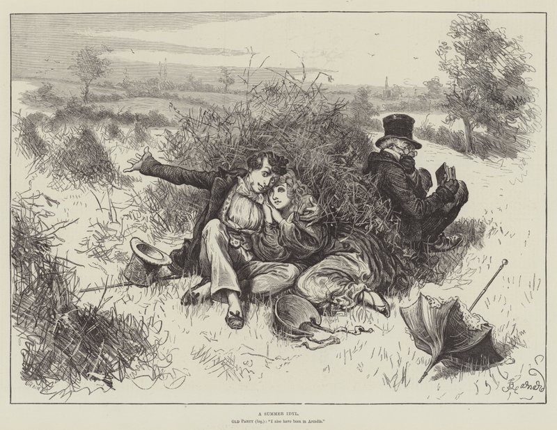Ein Sommeridyll von Frederick Barnard