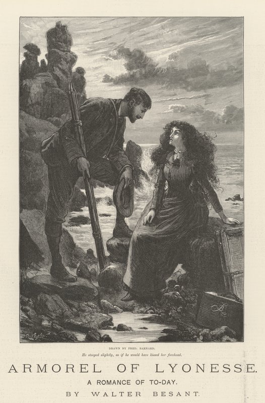 Armorel von Lyonesse, Eine Romanze von Heute, von Walter Besant von Frederick Barnard