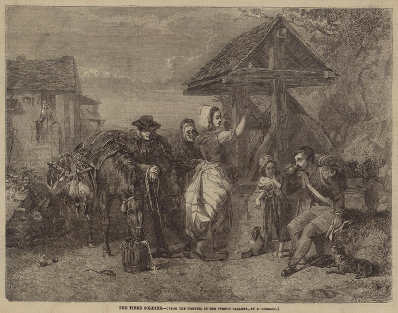 Der müde Soldat von Frederick Goodall