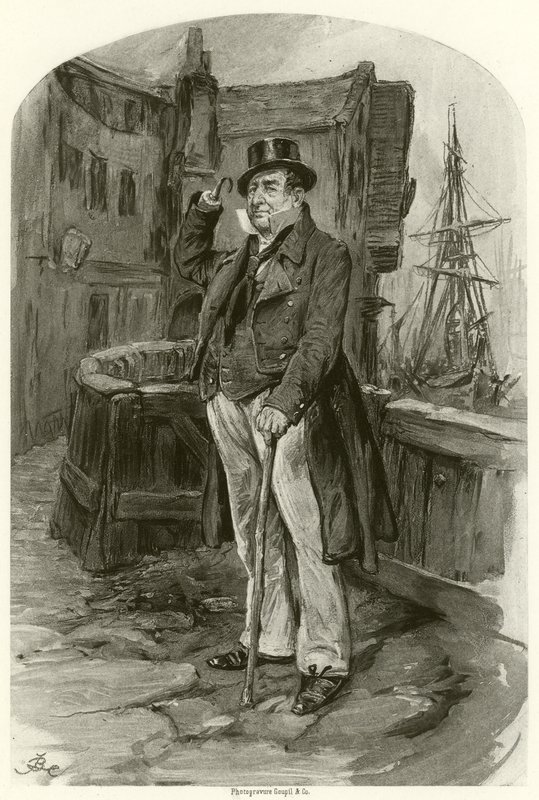 Kapitän Cuttle von Frederick Barnard
