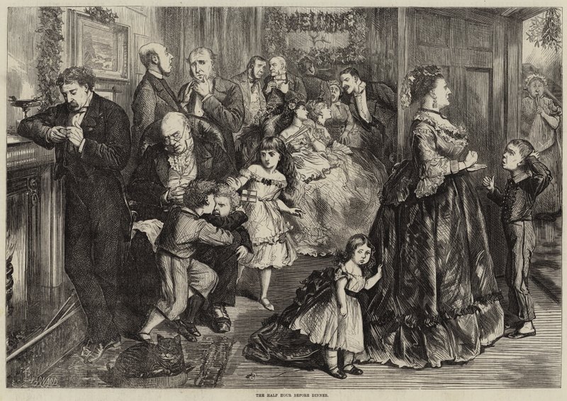 Die halbe Stunde vor dem Abendessen von Frederick Barnard