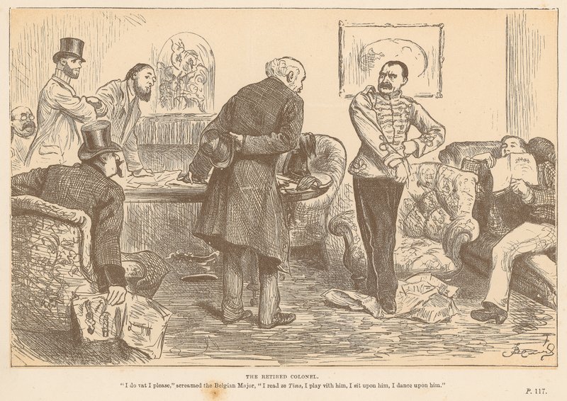Der pensionierte Oberst von Frederick Barnard