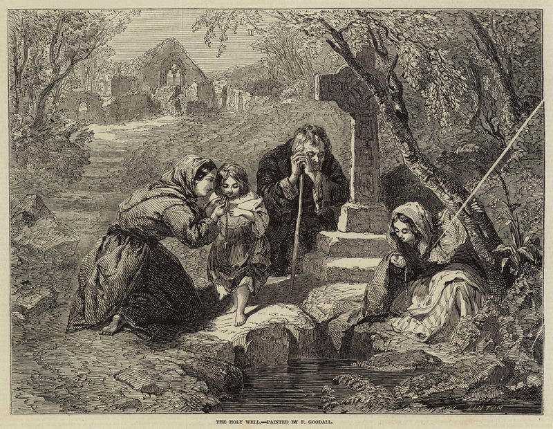 Der Heilige Brunnen von Frederick Goodall