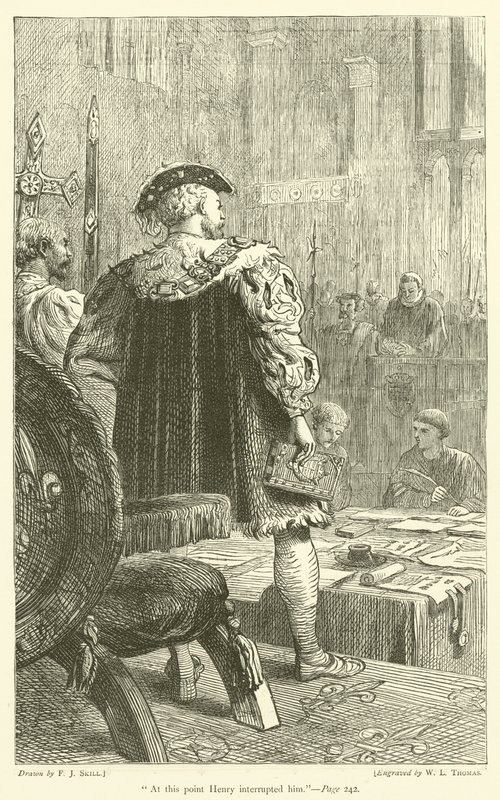 An diesem Punkt unterbrach ihn Heinrich von Frederick John Skill
