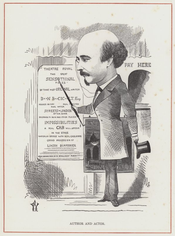 Dion Boucicault von Frederick Waddy