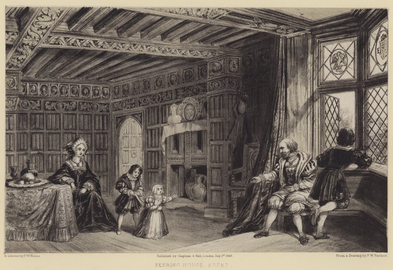 Feering House, Essex von Frederick William Fairholt