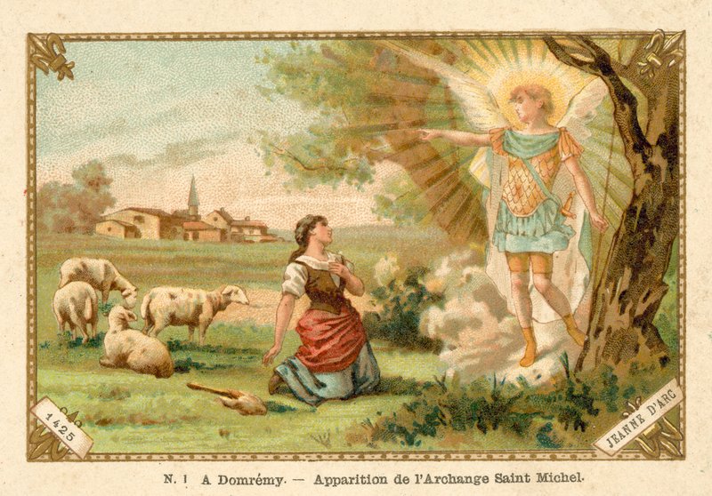 Erscheinung des Erzengels Michael vor Jeanne d