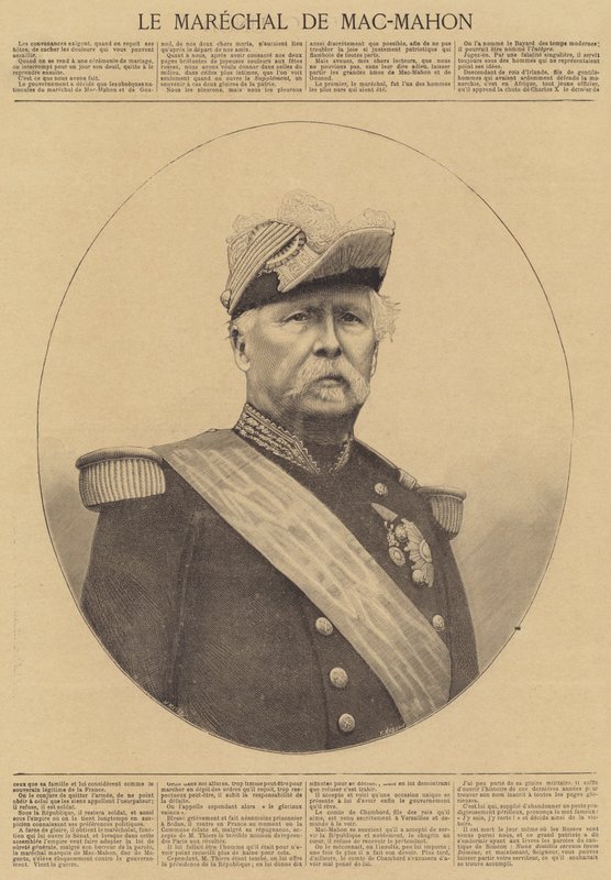 Marschall MacMahon von French School