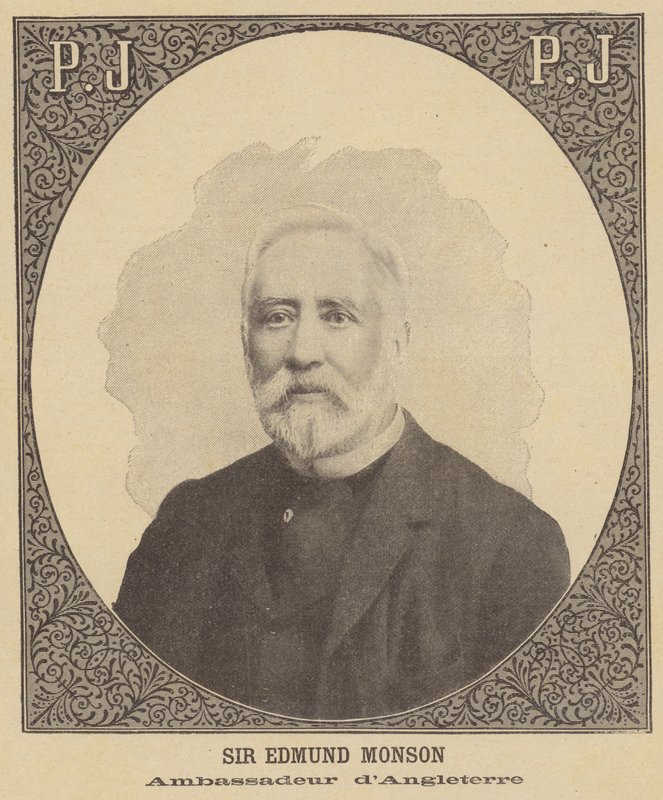 Sir Edmund Monson, britischer Botschafter in Frankreich von French School
