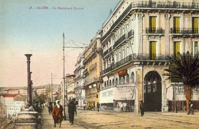 Algier, Algerien, Le Boulevard Carnot von French Photographer