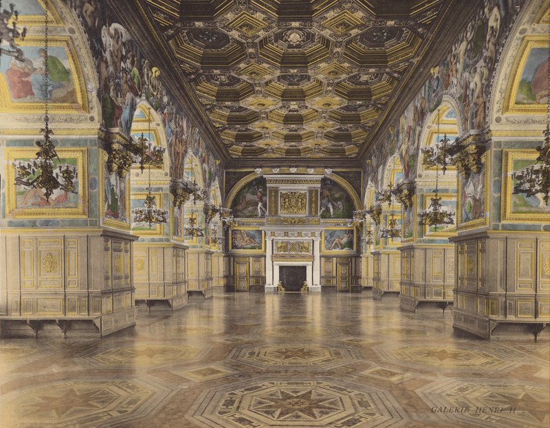 Fontainebleau: Galerie Henri II von French Photographer