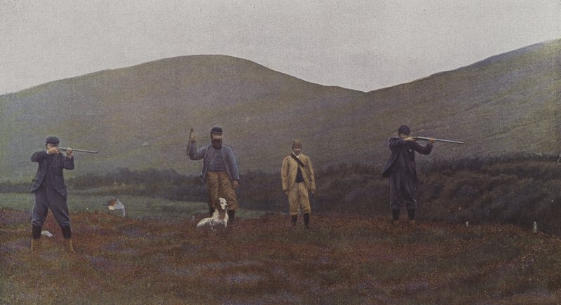 Moorhuhnschießen in Schottland von French Photographer