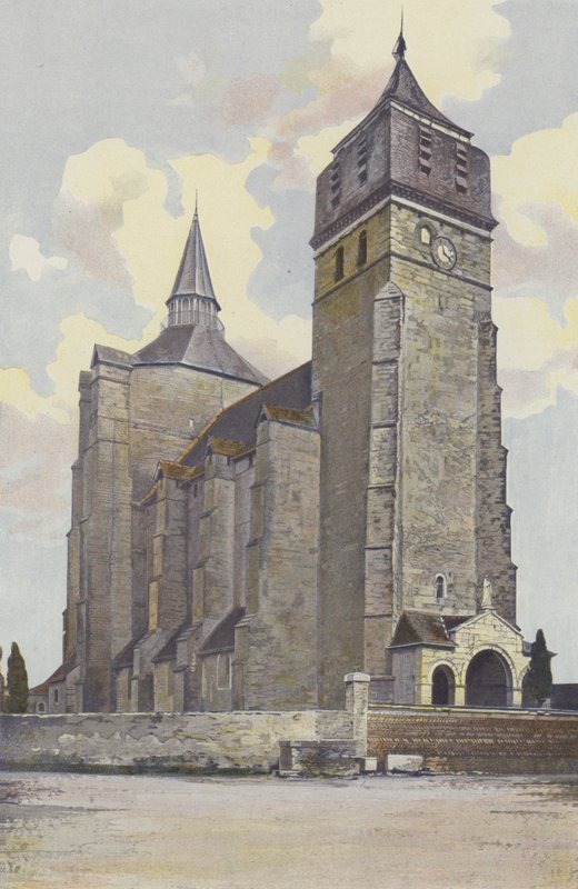 Ibos, Kirche, Nordwestansicht von French Photographer