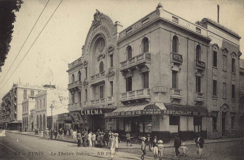 Italienisches Theater, Tunis, Tunesien von French Photographer