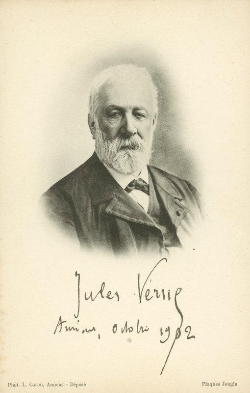 Jules Verne von French Photographer