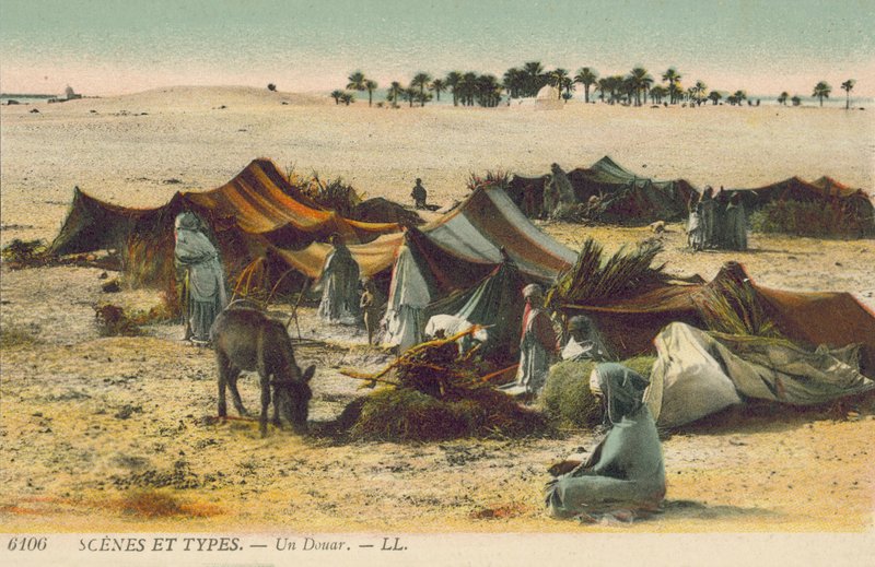 Algerien: Ein Douar von French Photographer