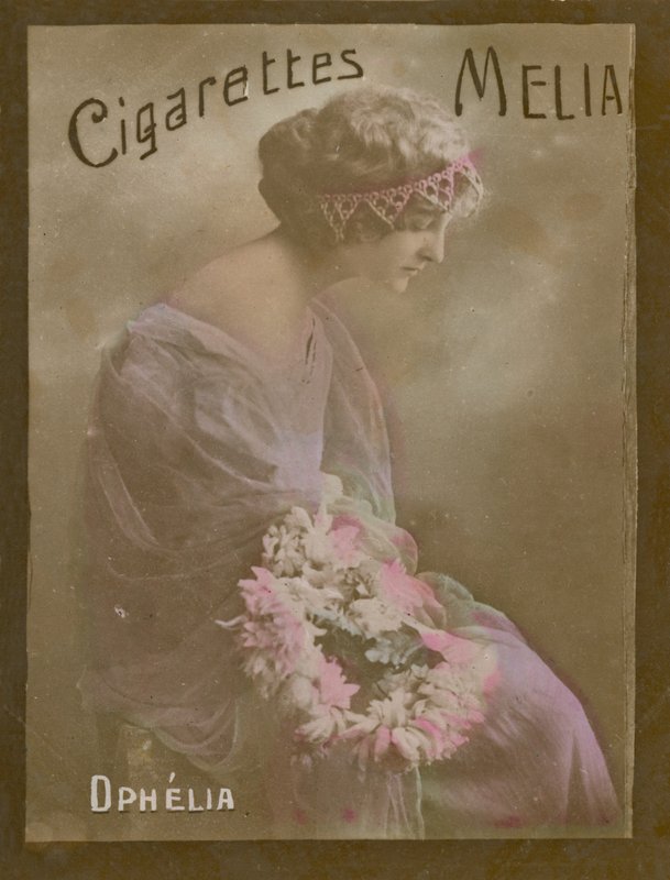 Ophelia, Mädchen spielt Shakespeare-Charakter von French Photographer